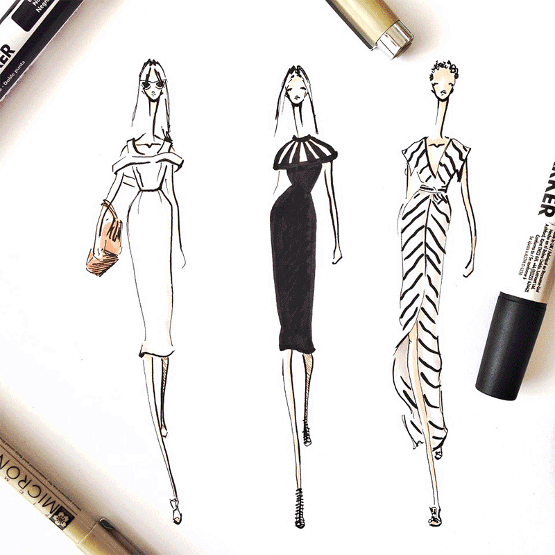 Draw a Fashion Figure with Our Fashion Illustration Course - Hunar Online