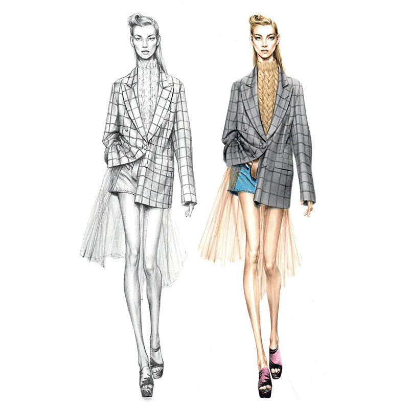 learn fashion illustration