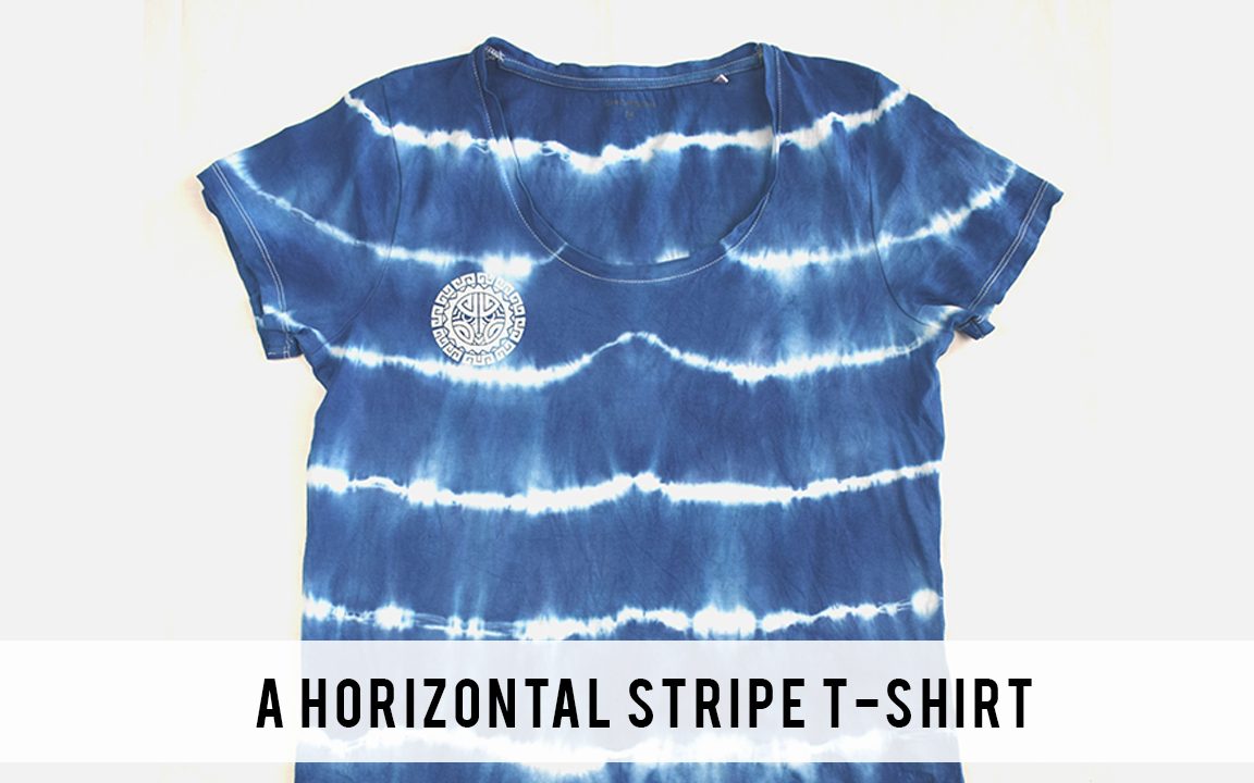A horizontal stripe t-shirt