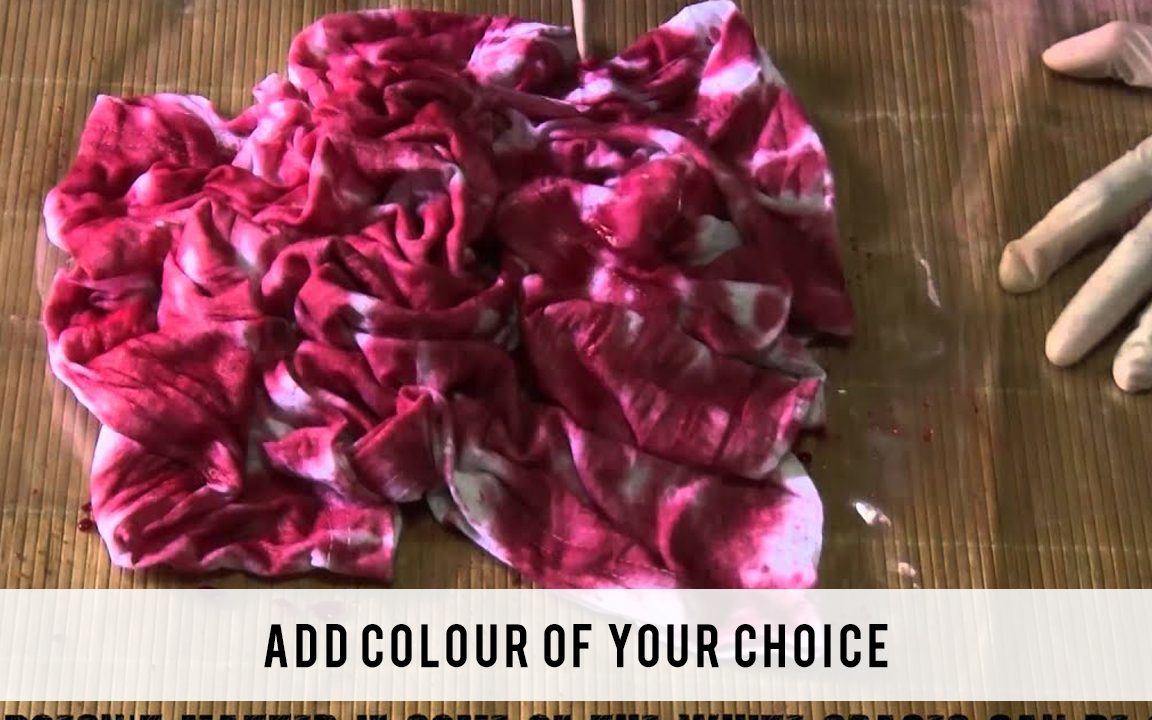 Add colour of your choice