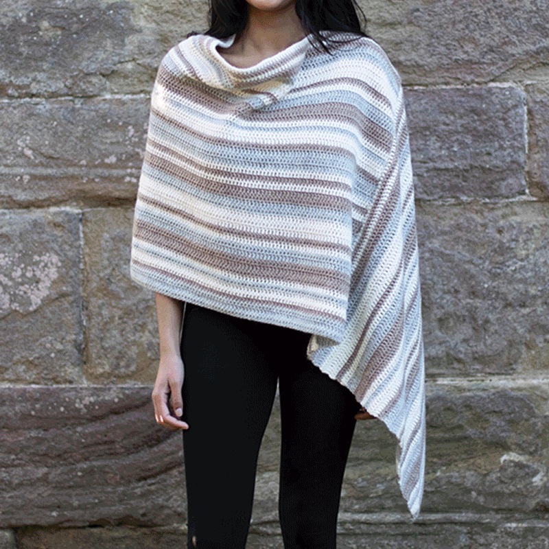 Try These Crochet Poncho Patterns with Garment Construction