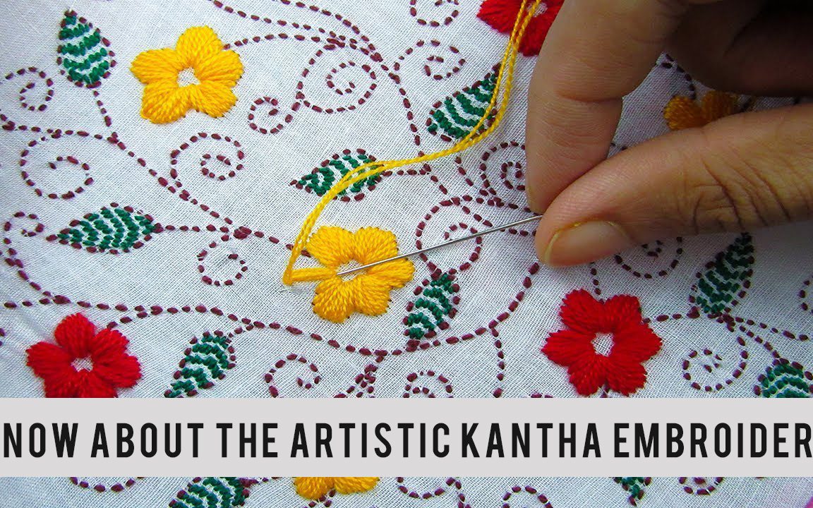 learn hand embroidery at home