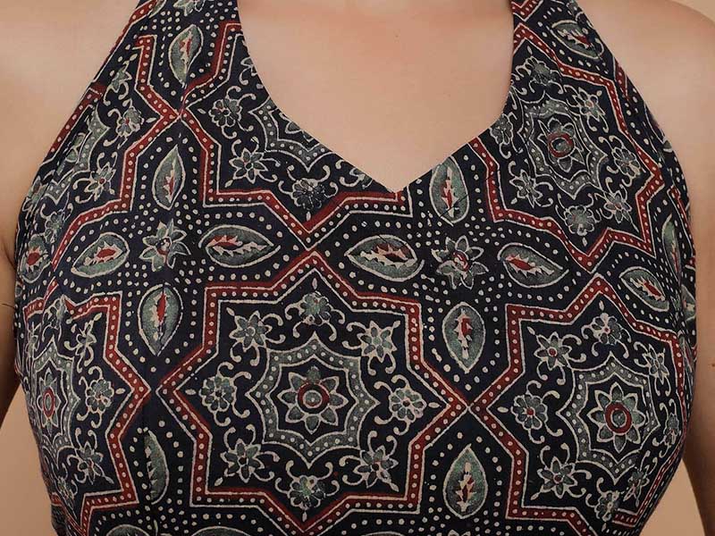 halter neck blouse
