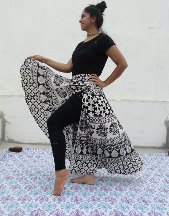 Wrap around skirt name discount