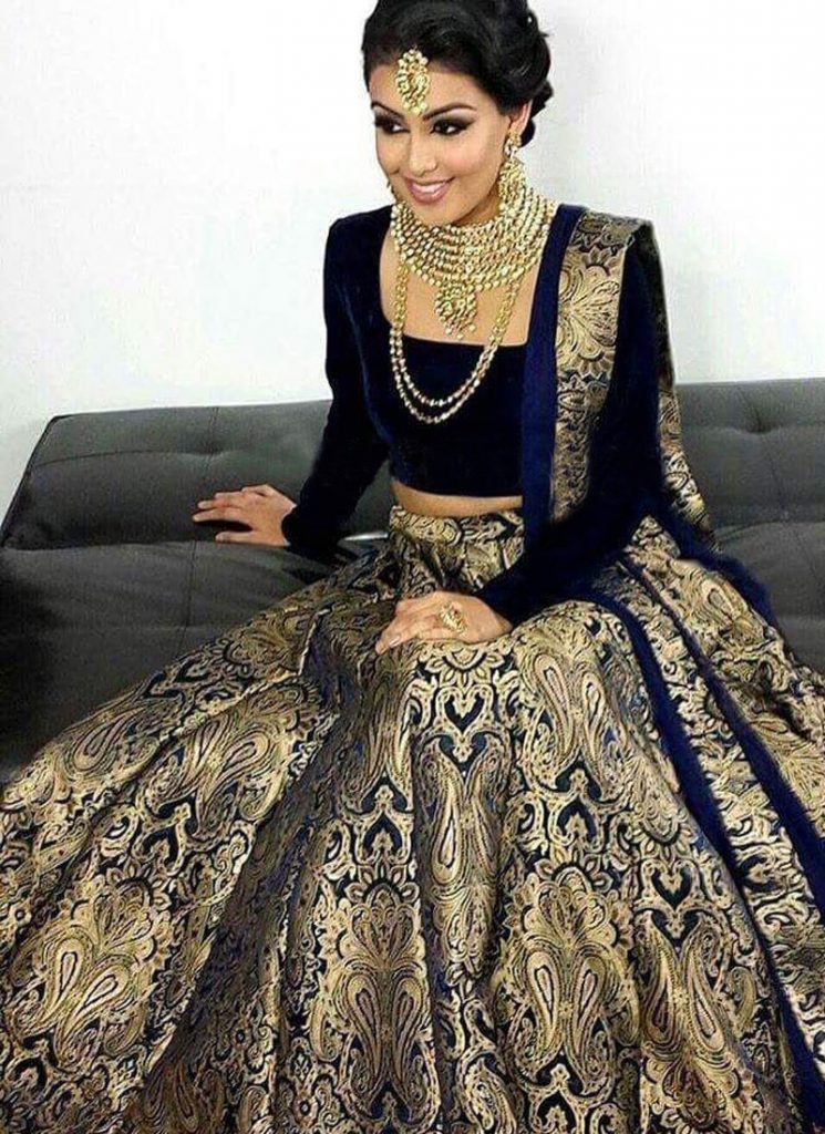 Saree suit design top