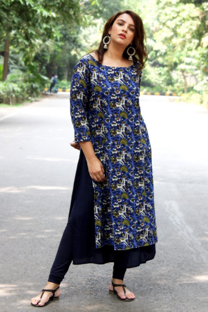 Shop Summer Kurtis Online | Hand Embroidered in Kashmir – Treasures of  Kashmir