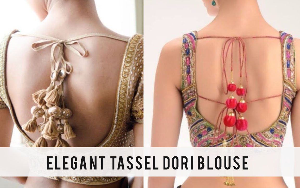 Backless Lehenga Blouse Designs (4) - K4 Fashion