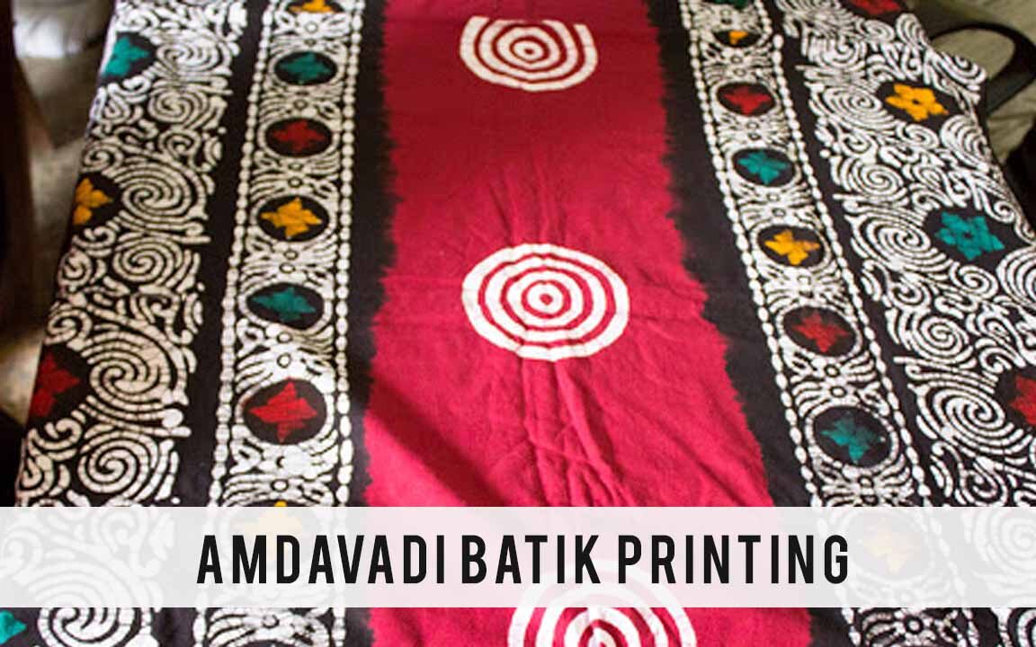 dyeing printed fabric