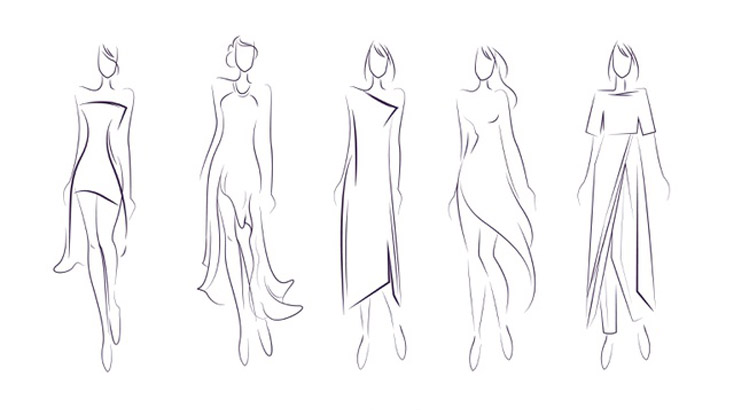 Fashion Sketching, croquis, thorax, figure Drawing, Back, hip, fashion  Illustration, chest, fashion Design, trunk | Anyrgb