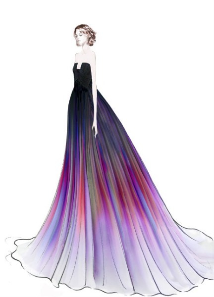 Fashion designer | Fashion illustration dresses, Dress illustration, Fashion  design collection