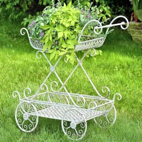 plant decor moving cart