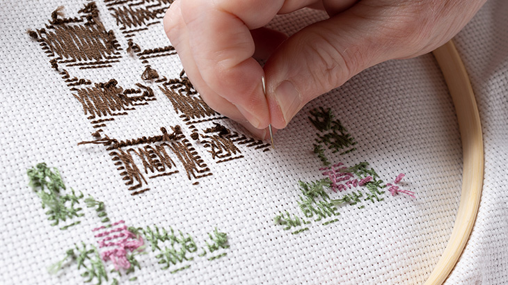 Buy Modern Cross Stitch Pattern Nature Cross Stitch Pattern Online in India