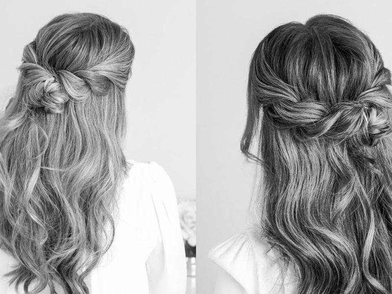 The Half Up Twist hairstyle The Half Up Twist hairstyle