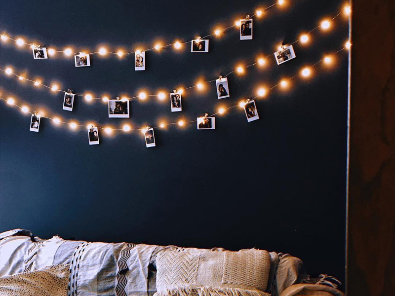 fairy lights at home 