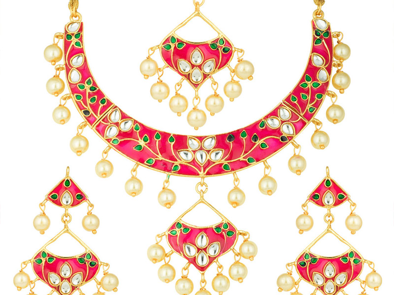Meenakari jewellery Meenakari jewellery