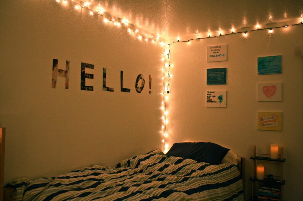  lights in the bedroom