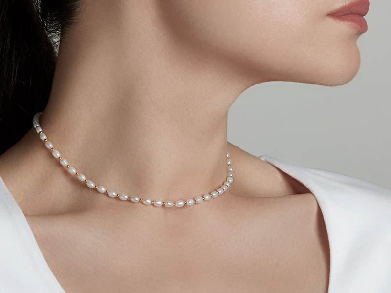 pearl choker