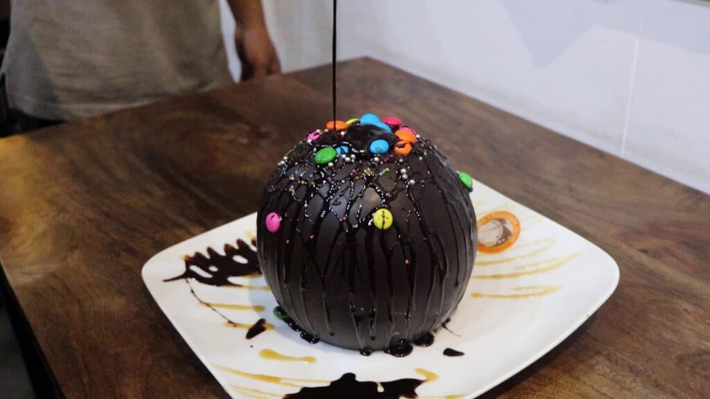 melting chocolate bomb cake melting chocolate bomb cake
