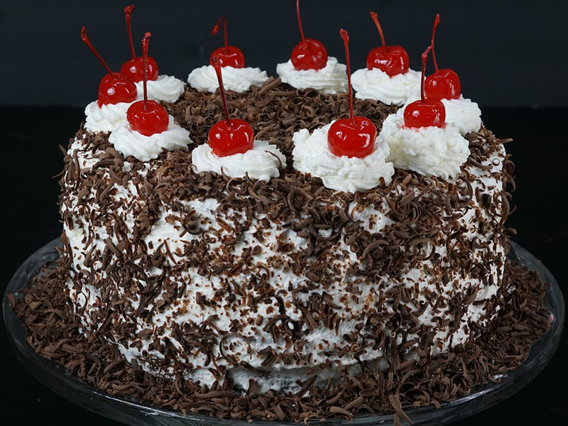 black forest cake black forest cake