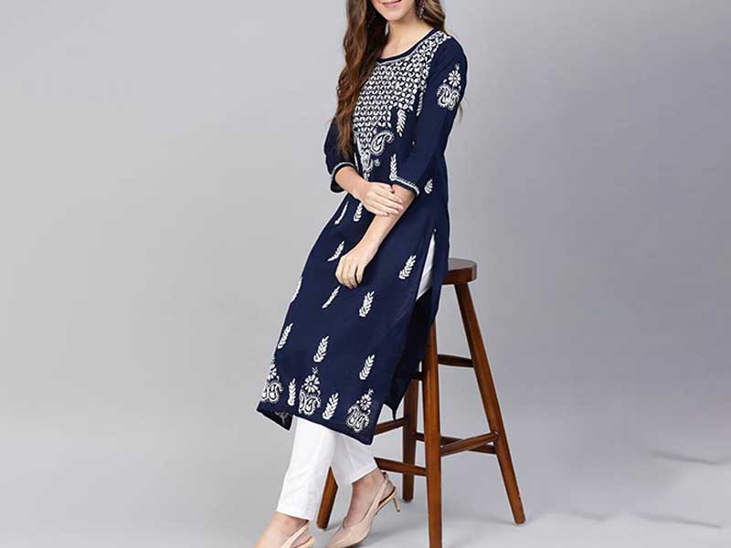 Chikankari Kurti