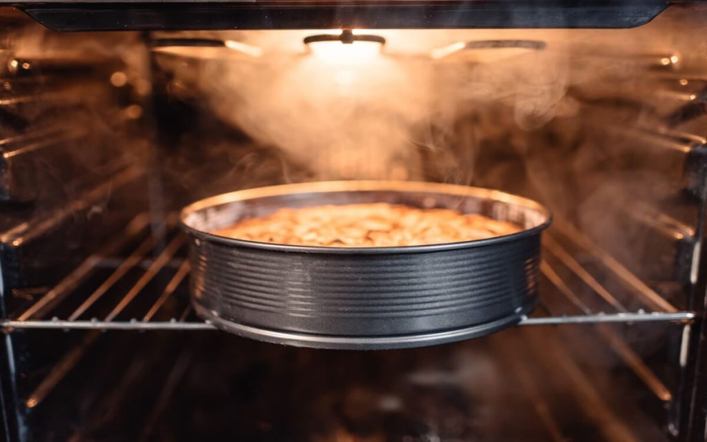 Cake in Oven Cake in Oven