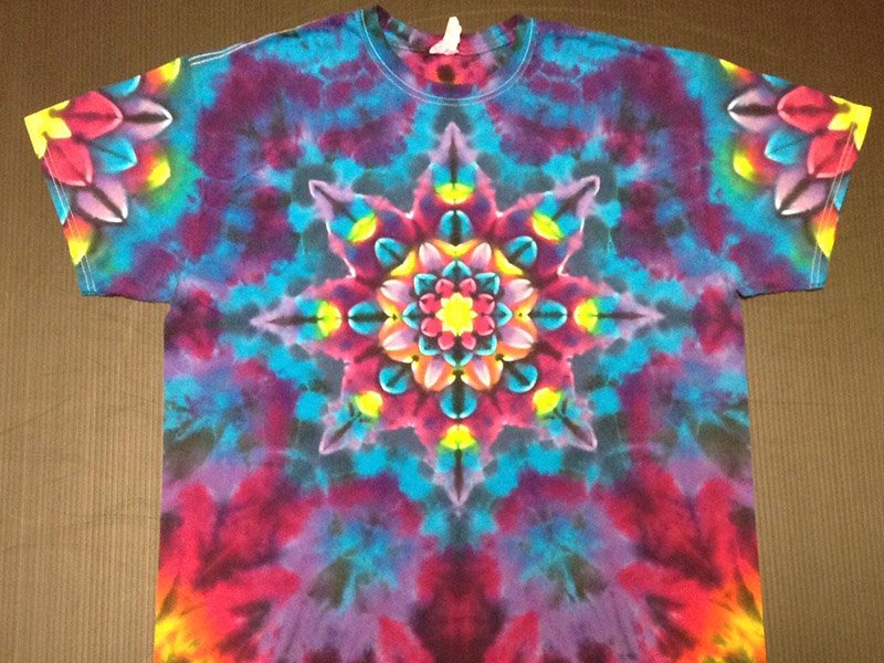 kaleidoscope tie dye