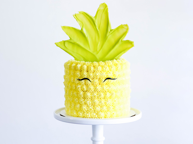 pineapple cake design