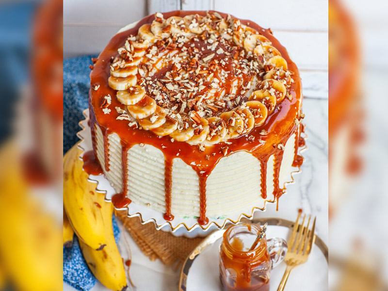 delicious banana cake delicious banana cake