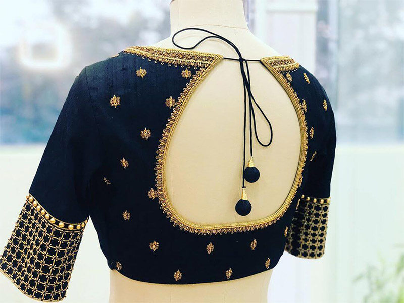 embroidered saree blouse embroidered saree blouse