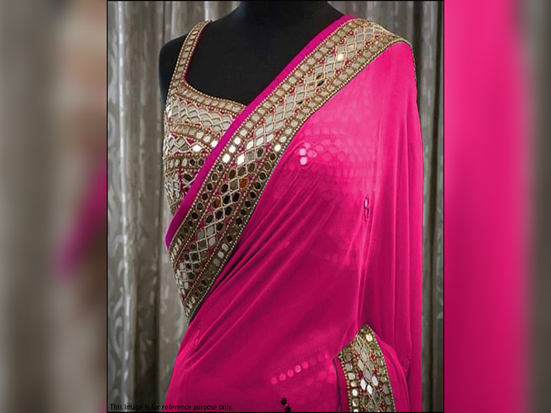 mirror work saree blouse mirror work saree blouse