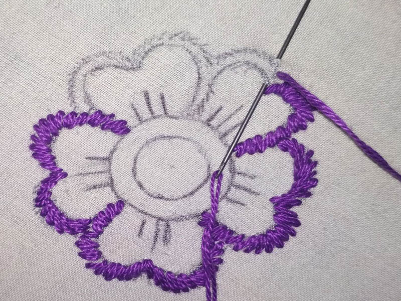 outline embroidery outline embroidery