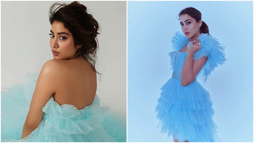 janhvi, sara cinderella dress janhvi, sara cinderella dress