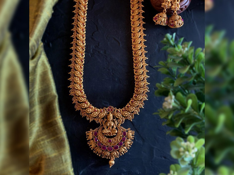 South Indian jewellery motifs