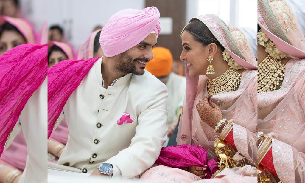 Neha Dhupia wedding