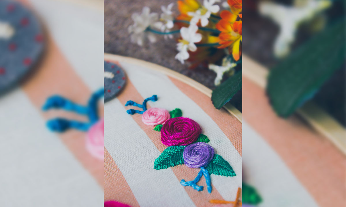 learn embroidery