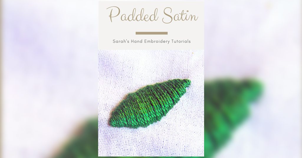 Satin Stitch Satin Stitch