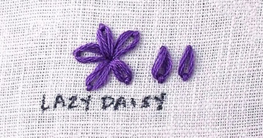 Lazy Daisy Stitch Lazy Daisy Stitch