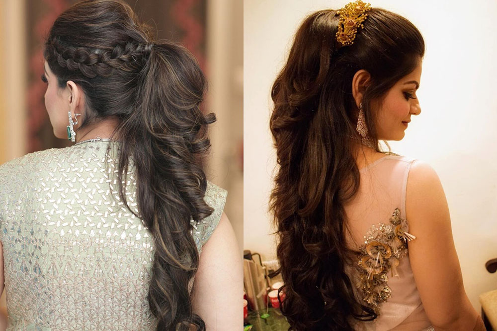 12 Best and Latest Hairstyles for Silk Saree with Images | Styles At Life